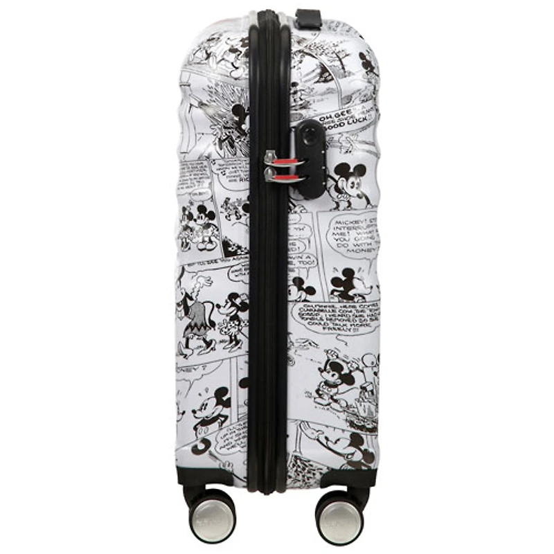 American Tourister Disney Wavebreaker 21" Hard Side Carry-On Luggage - White/Minnie Mouse
