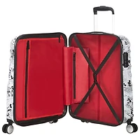 American Tourister Disney Wavebreaker 21" Hard Side Carry-On Luggage - White/Minnie Mouse