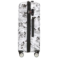 Valise rigide de 25 po Disney Wavebreaker d'American Tourister - Blanc/Minnie Mouse