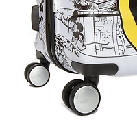 Valise rigide de 25 po Disney Wavebreaker d'American Tourister - Blanc/Minnie Mouse