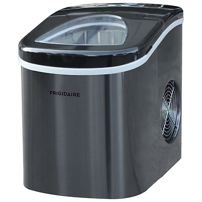 Machine à glaçons autonome de 26 lb de Frigidaire (EFIC117) - Noir