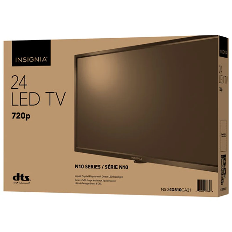 Téléviseur DEL 720p 24 po d'Insignia (NS-24D310CA21) - 2020 - Exclusivité de Best Buy