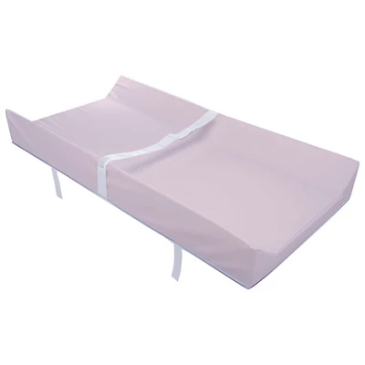 Tapis à langer profilé de Simmons - Revêtement rose