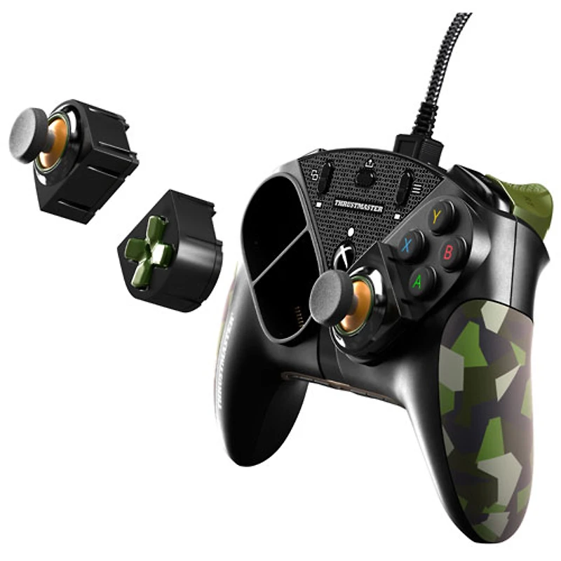 Ensemble de modules de manette eSwapX Pro de Thrustmaster - Camouflage vert