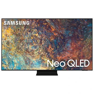 Téléviseur intelligent Tizen HDR miniDEL UHD 4K 55 po de Samsung (QN55QN90AAFXZC) - 2021 - Noir titan