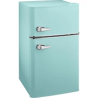 Insignia 3.1 Cu. Ft. Retro Bar Fridge w/Top Freezer (NS-CFR32MT1) - Mint - Only at Best Buy