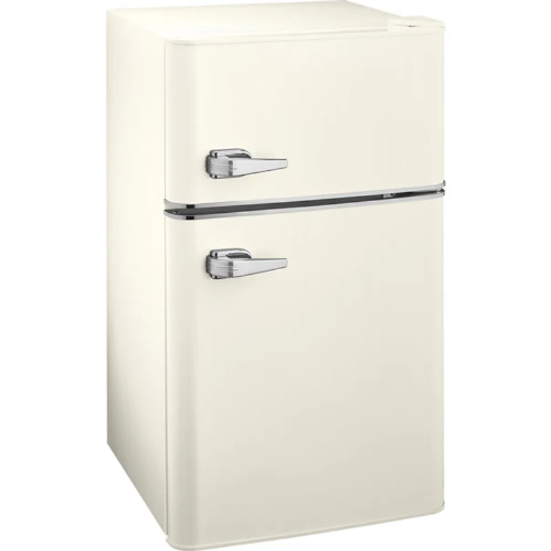 Réfrigérateur de bar rétro à congélateur supérieur 3,1 pi³ d'Insignia (NS-CFR32MT1) - Crème - Exclusivité de Best Buy