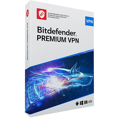 Bitdefender Premium VPN (PC/Mac/iOS/Android) - 10 appareils - 1 an - Téléchargement numérique