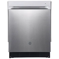 Lave-vaisselle encastrable 24 po 52 dB avec cuve en acier inoxydable de GE (GBP534SSPSS) - Inox