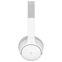 Casque d'écoute pour enfants Bluetooth SoundForm Mini de Belkin - Blanc