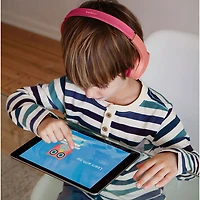 Belkin SoundForm Mini On-Ear Bluetooth Kids Headphones - Pink
