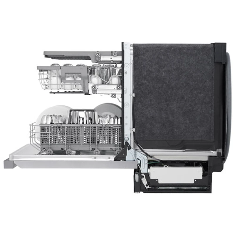 LG 24" 48dB Built-In Dishwasher w/ Third Rack (LDFN4542S) - Stainless Steel