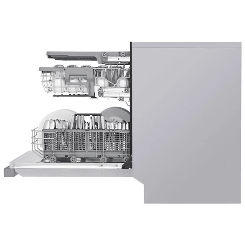 LG 24" 48dB Built-In Dishwasher w/ Third Rack (LDFN4542S) - Stainless Steel