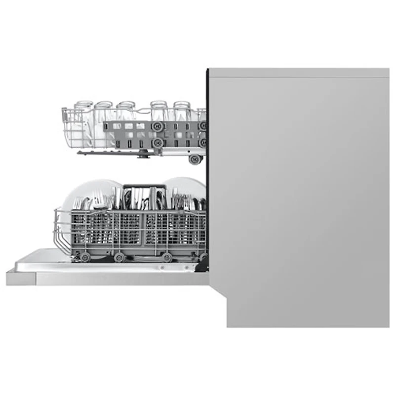 Lave-vaisselle encastrable 24 po 50 dB de LG (LDFN3432T) - Inox