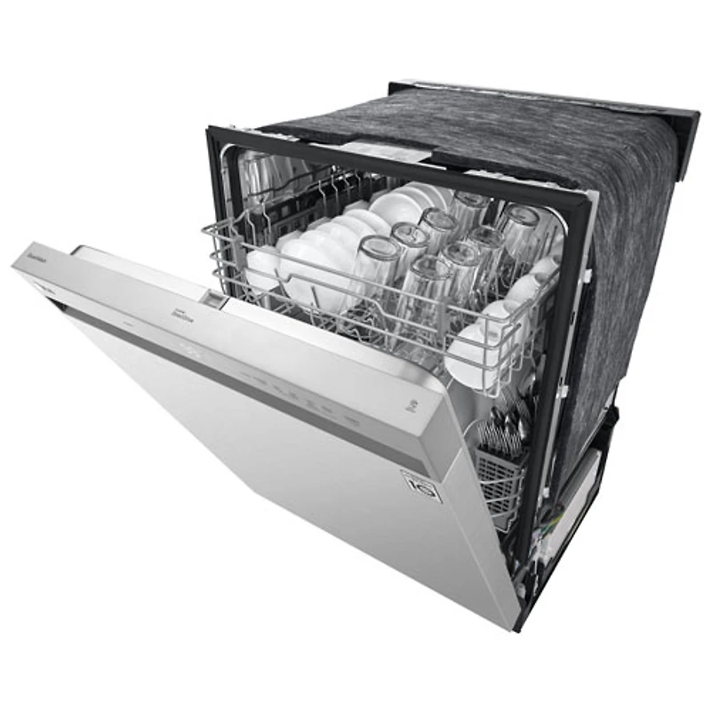 Lave-vaisselle encastrable 24 po 50 dB de LG (LDFN3432T) - Inox