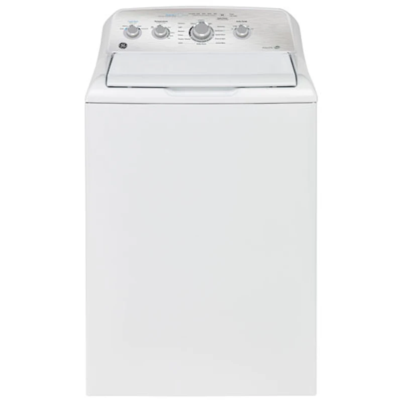 15331324- GE 4.9 Cu. Ft. High Efficiency Top Load Agitator Washer (GTW451BMRWS) - White
