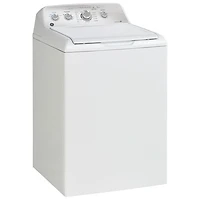 15331324- GE 4.9 Cu. Ft. High Efficiency Top Load Agitator Washer (GTW451BMRWS) - White
