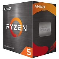 Processeur d'ordinateur de bureau AM4 hexacoeur 3,7 GHz Ryzen 5 5600X d'AMD