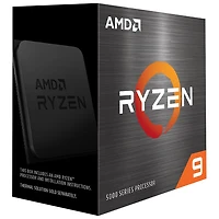Processeur d'ordinateur de bureau à 16 coeurs 3,4 GHz AM4 Ryzen 9 5950X d'AMD