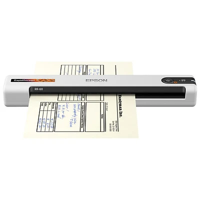 Numériseur portatif couleur documents et reçus RapidReceipt RR-60 d'Epson