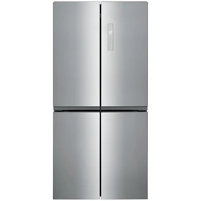 Réfrigérateur à deux portes de 33 po et 17,4 pi³ de Frigidaire (FRQG1721AV) - Acier brossé