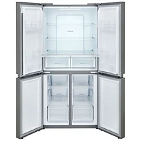 Réfrigérateur à deux portes de 33 po et 17,4 pi³ de Frigidaire (FRQG1721AV) - Acier brossé