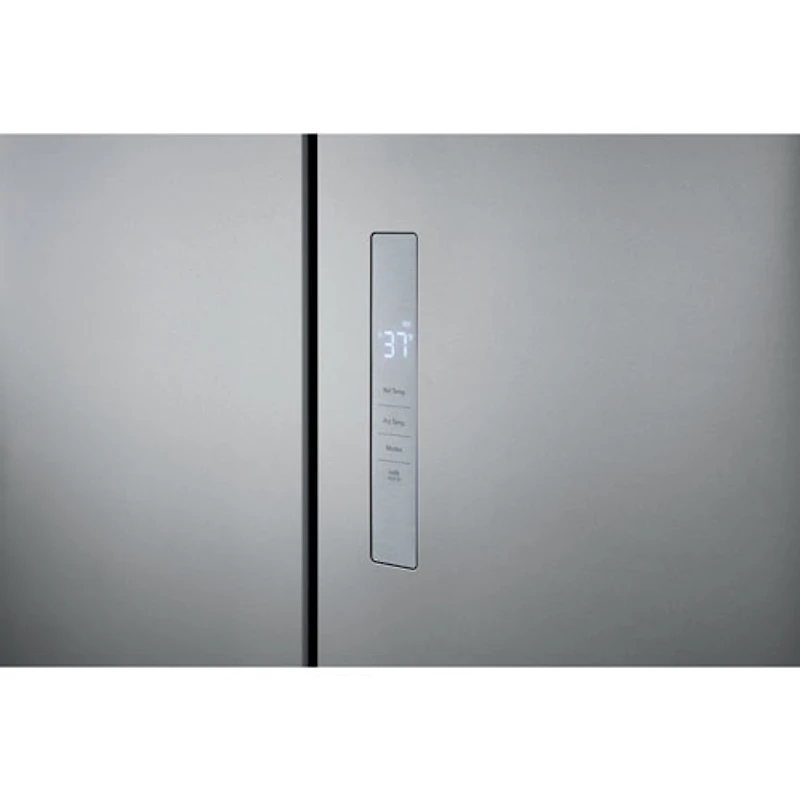 Réfrigérateur à deux portes de 33 po et 17,4 pi³ de Frigidaire (FRQG1721AV) - Acier brossé