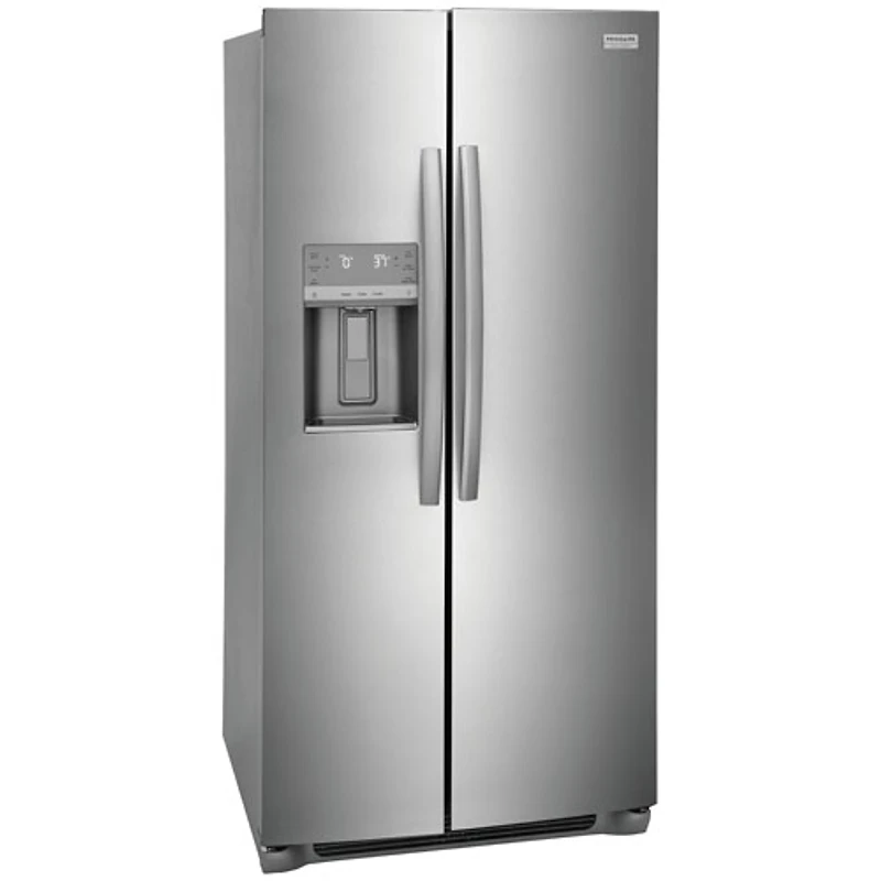 Réfrigérateur à congélateur juxtaposé de 33 po 22,2 pi³ Gallery de Frigidaire (GRSS2352AF) - Inox