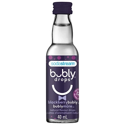 SodaStream Bubly Drops Blackberry Flavour