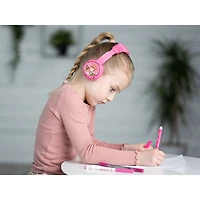 BuddyPhones PLAY+ (Plus) On-Ear Sound Isolating Bluetooth Headphones - Rose Pink