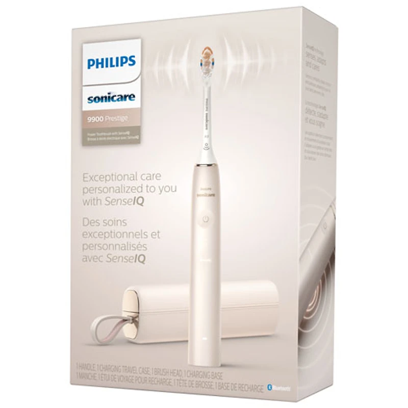 Brosse à dents électrique Philips Prestige de Sonicare (HX9990/11) - Champagne