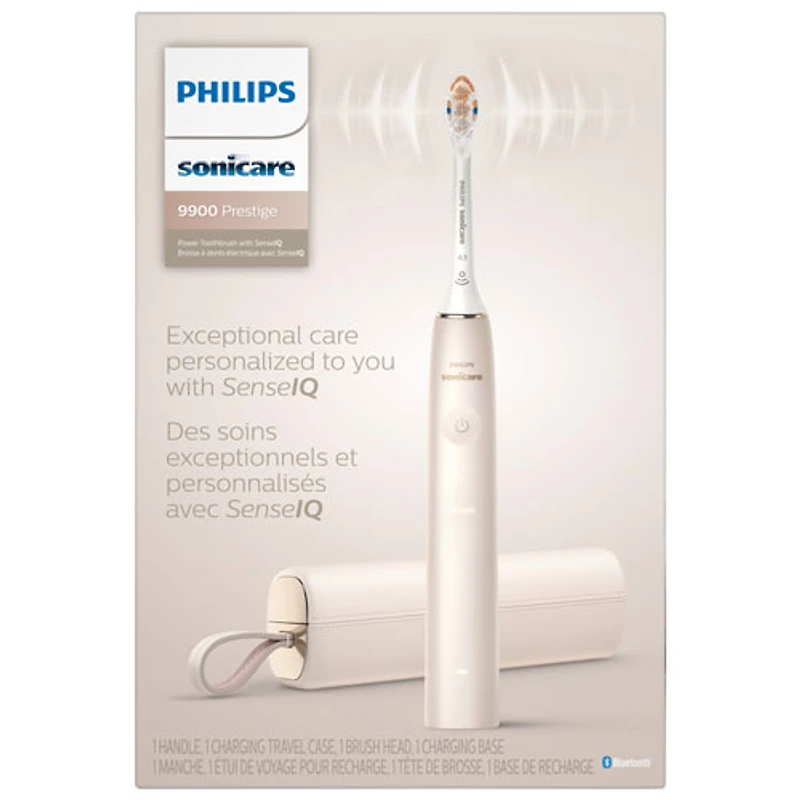 Brosse à dents électrique Philips Prestige de Sonicare (HX9990/11) - Champagne