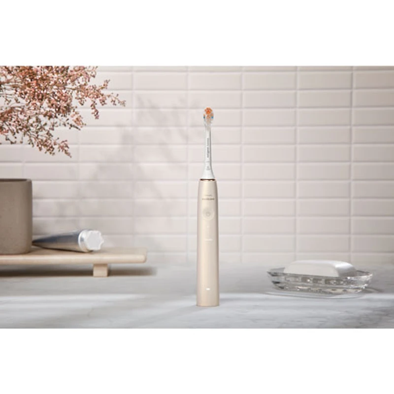 Brosse à dents électrique Philips Prestige de Sonicare (HX9990/11) - Champagne
