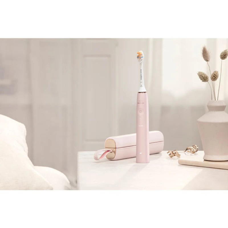 Brosse à dents électrique Philips Prestige de Sonicare (HX9990/13) - Rose