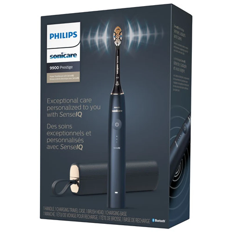 Philips Sonicare Prestige Electric Toothbrush (HX9990/12) - Midnight Blue