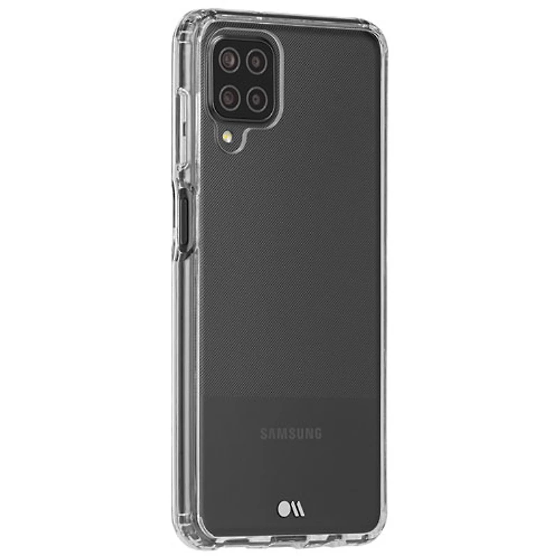 Étui rigide ajusté de Case-Mate pour Galaxy A12 - Transparent