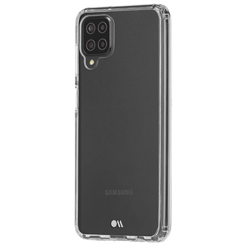 Étui rigide ajusté de Case-Mate pour Galaxy A12 - Transparent