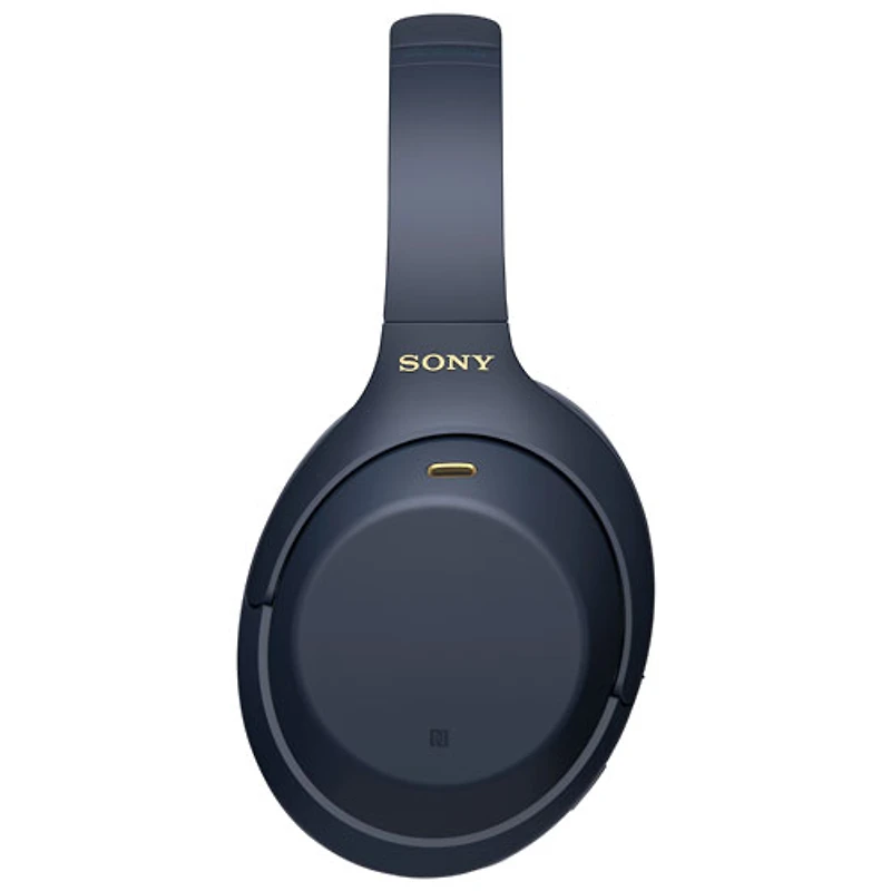 Casque d'écoute Bluetooth à suppression du bruit WH-1000XM4 de Sony - Bleu