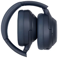 Casque d'écoute Bluetooth à suppression du bruit WH-1000XM4 de Sony - Bleu
