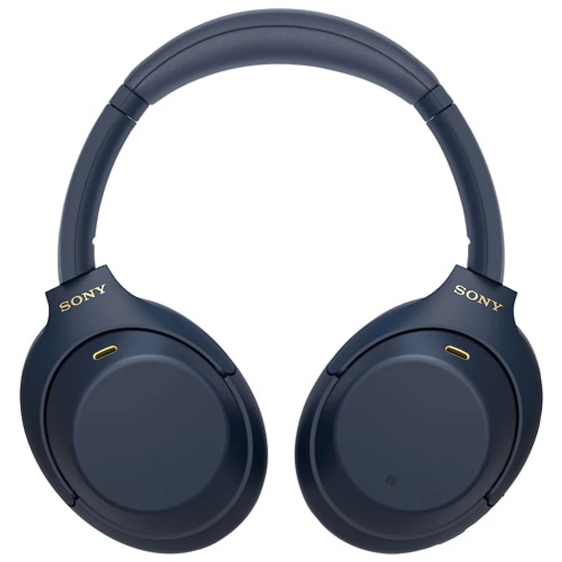 Casque d'écoute Bluetooth à suppression du bruit WH-1000XM4 de Sony - Bleu