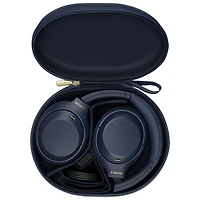 Casque d'écoute Bluetooth à suppression du bruit WH-1000XM4 de Sony - Bleu