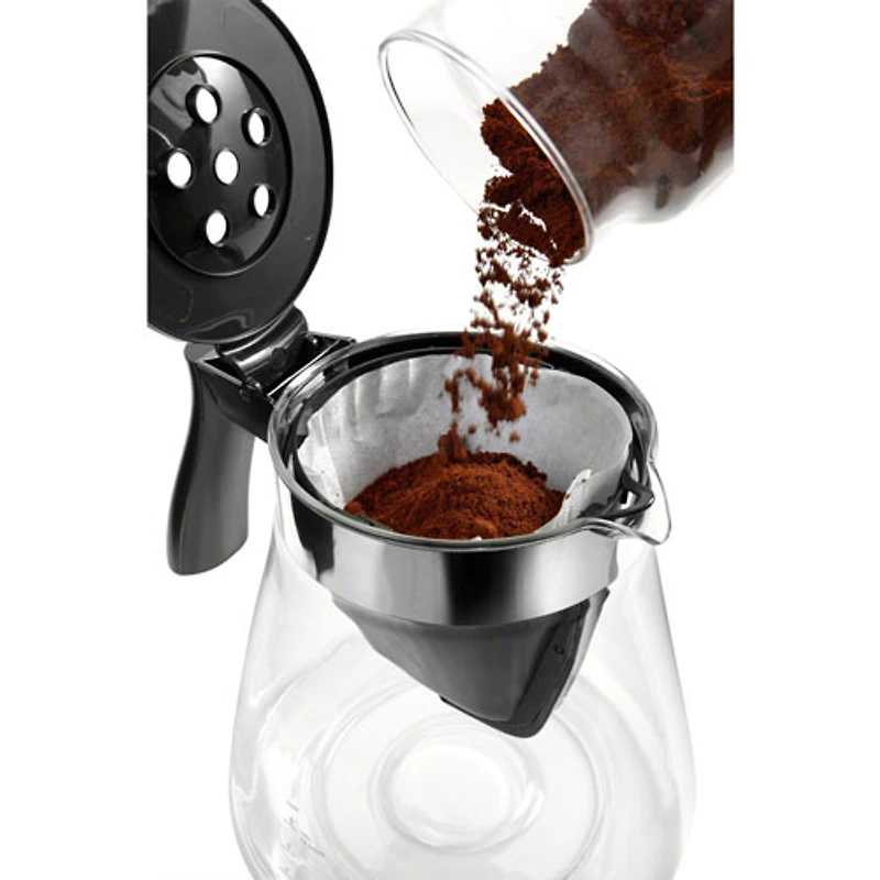 De'Longhi 3-in-1 Specialty Coffee Maker - 8-Cup - Silver