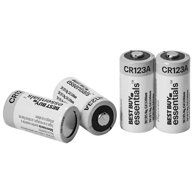 Piles au lithium CR123 Best Buy Essentials - Paquet de 6