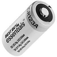 Piles au lithium CR123 Best Buy Essentials - Paquet de 6