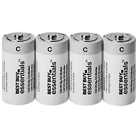 Piles alcalines C Best Buy Essentials - Paquet de 4 - Exclusivité Best Buy
