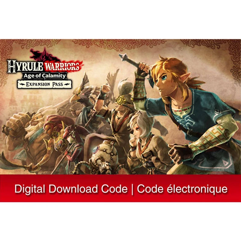 Abonnement d'extension Hyrule Warriors: Age of Calamity (Switch) - Téléchargement numérique
