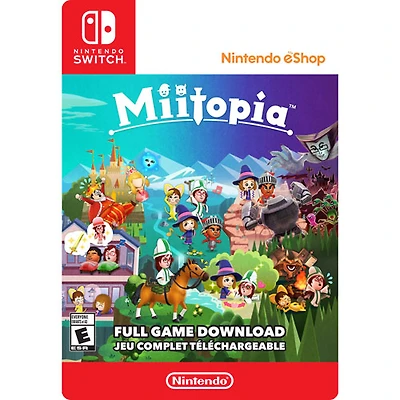 Miitopia (Switch) - Téléchargement numérique