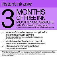 HP DeskJet 2755e Wireless All-In-One Inkjet Printer - HP Instant Ink 3-Month Free Trial Included*