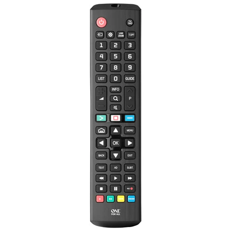 Télécommande de téléviseur de rechange LG d'One For All (URC4811)