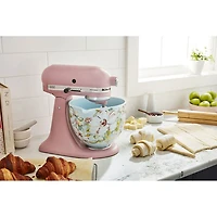 Bol en céramique de 5 pte pour batteur sur socle de KitchenAid - Gardénia blanc